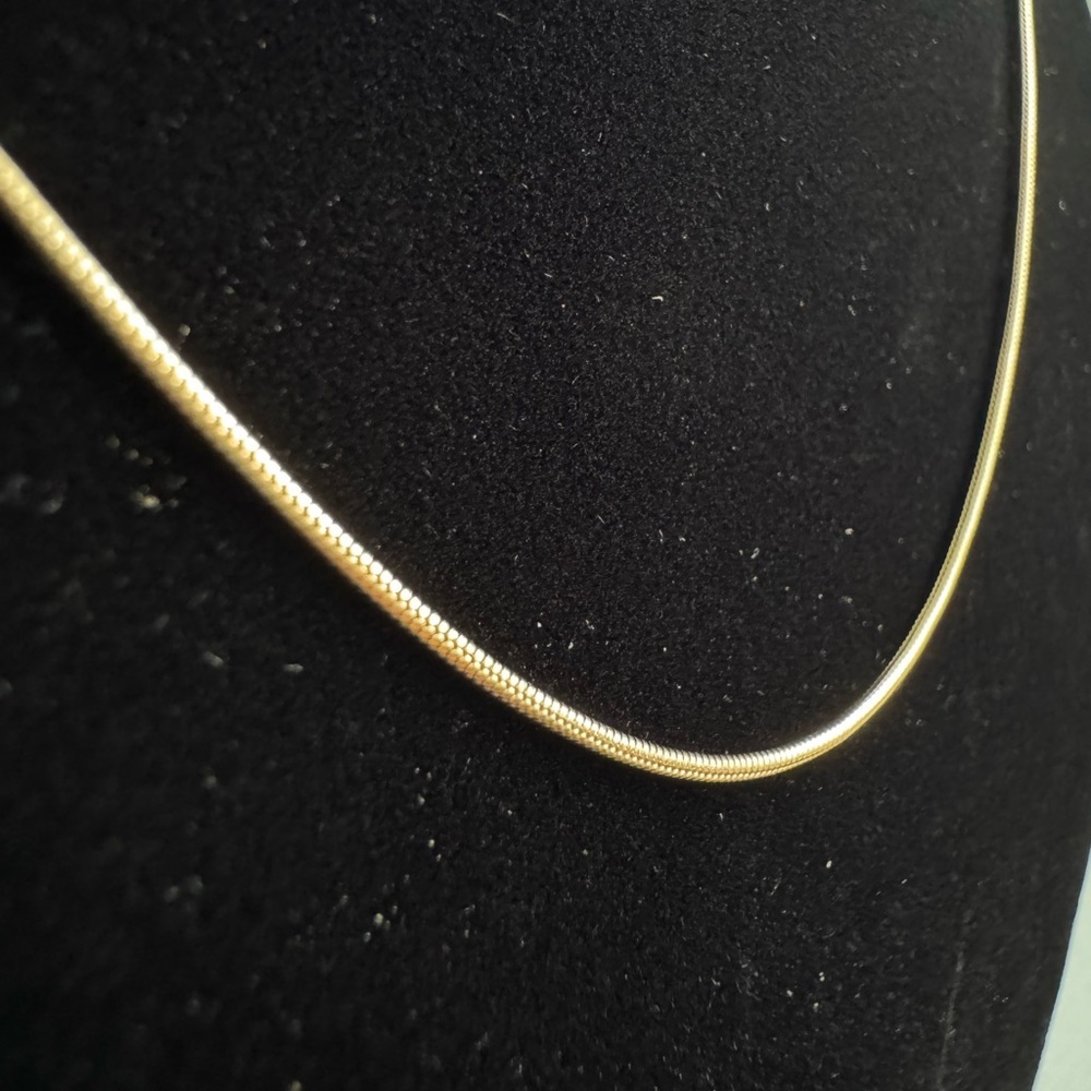 Snake Chain Necklace | 18k gold plated - Picture 3 of 8